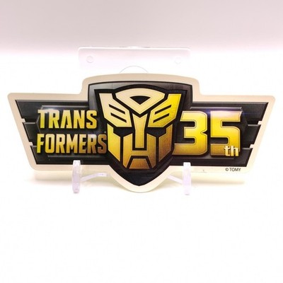 Transformers 35th Anniversary Logo Sticker Japan pp137