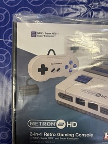 Hyperkin M02888-GR RetroN 2 Gray Video Gaming Console