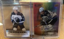 2021-22 UD Rookie Allure Rainbow Full Auto Cole Perfetti + Artifacts Clear Cut