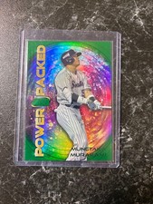 2024 Topps Stadium Club Munetaka Murakami Power Packed Green /99 Insert Card