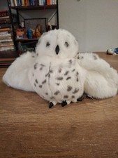Folkmanis 12 Snowy Owl Hand Puppet Movable He...
