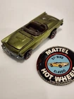1968 Hot Wheels Redline CLASSIC '57 BIRD T-Bird - Olive - One Owner + Button