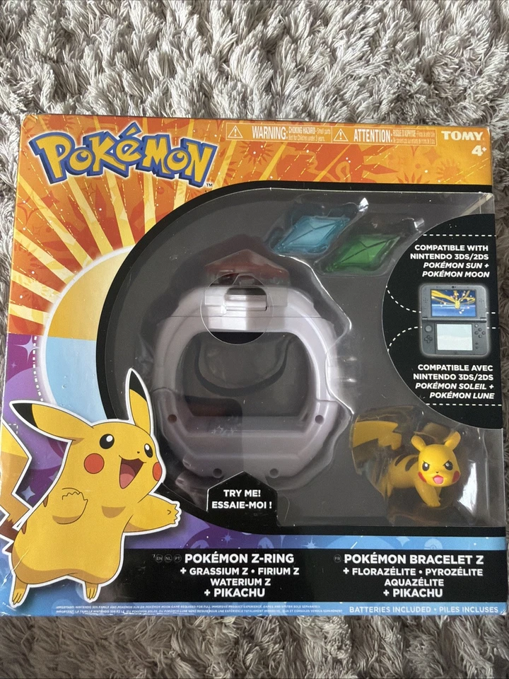 Pokémon Pokemon Z-Ring Bracelet Pikachu Set BRAND NEW Nintendo 3DS Sun Moon Rare - Image 2 of 4