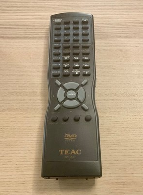 OEM Genuine TEAC RC-831 Home Office DVD Video Player Replacement Remote Control 