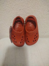 Wonder Nation Infant Boys Croc Style Sandals, Red Size 4. C