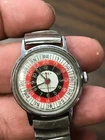 Vintage Timex  Bullseye Sprite Wind Up Wristwatch Runs Slow