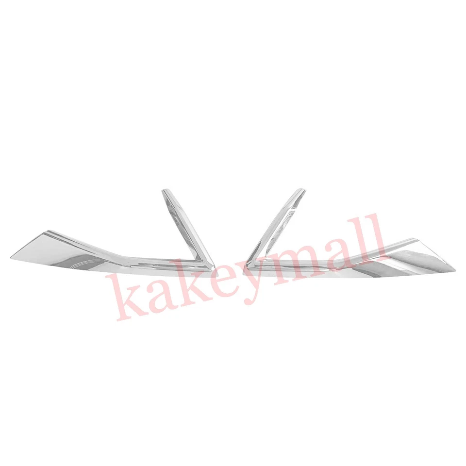 Cubierta de faro antiniebla delantero cromado para Nissan Qashqai J12 2023-2025 Foto 3 de 4