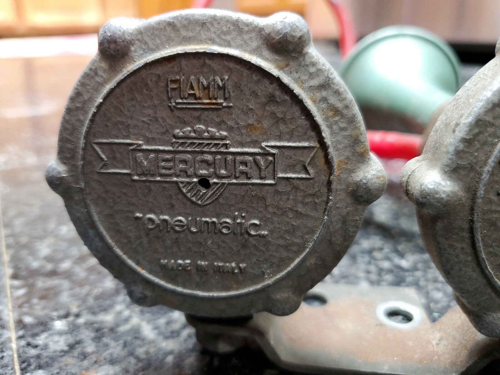 FIAMM MERCURY air horn & compresor TA/0 IGM 0874 KA 1960  MC/O FERRARI MASERATI