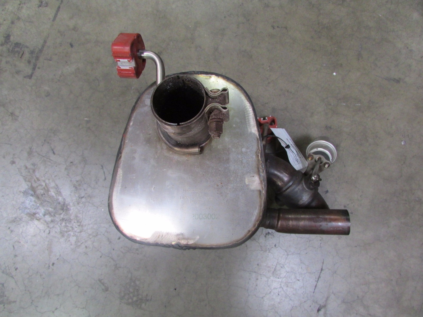 Ferrari 458 Italia, RH Right Rear Muffler, Exhaust, Used, P/N 260103