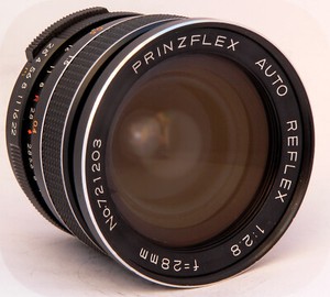 PRINZFLEX 28mm F2.8 prime lens M42 mount fit CANON NIKON SONY PANASONIC MICRO4/3