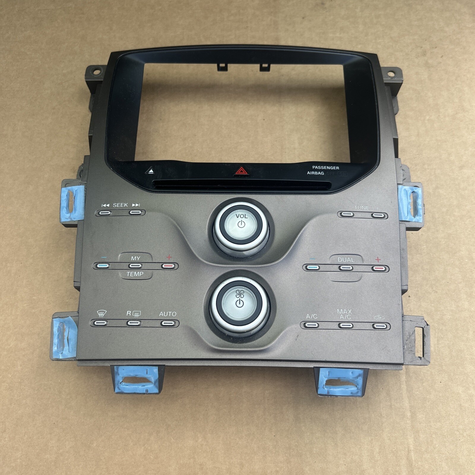 2011-2015 Ford Edge OEM Radio AC Dual Climate Heater Temp Control Panel