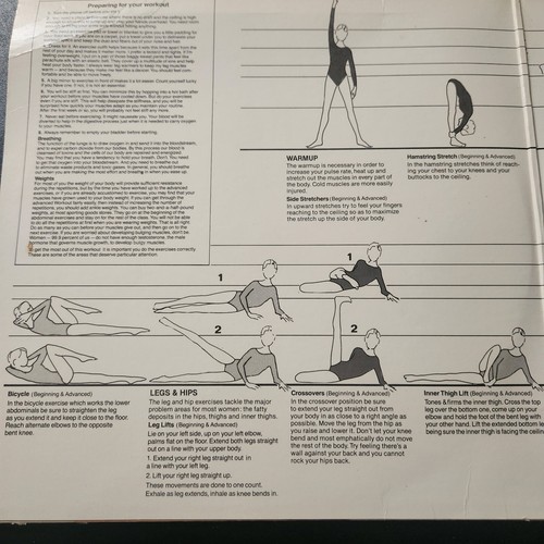 1981 Jane Fonda's Workout Record Double LP Vinyl Album Exercise Complation - Picture 5 of 12
