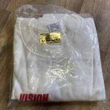 Vintage NOS! Vision Street Wear Long Sleeve Shirt Mens Xl New In Bag