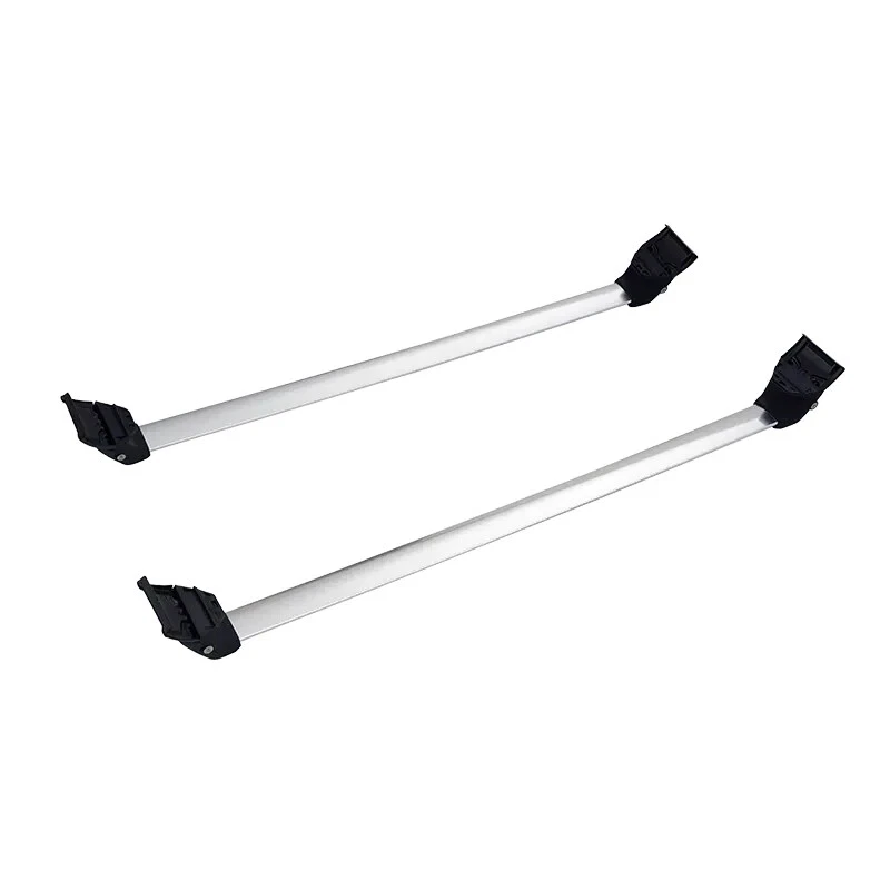 Paquete de riel transversal portaequipajes de techo Cadillac LYRIQ 2024-2025 85009925 cromo brillante OEM GM Foto 3 de 4