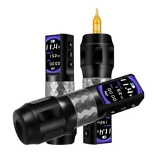 YILONG Wireless Tattoo Gun Machine Make Up Pen 2 Battery Coreless Strong Motor