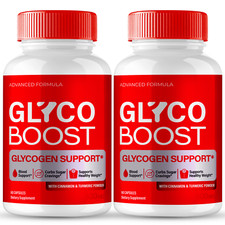  2 Pack Glyco Boost Blood Capsules, GlycoBoost Blood Sugar Formula Pills