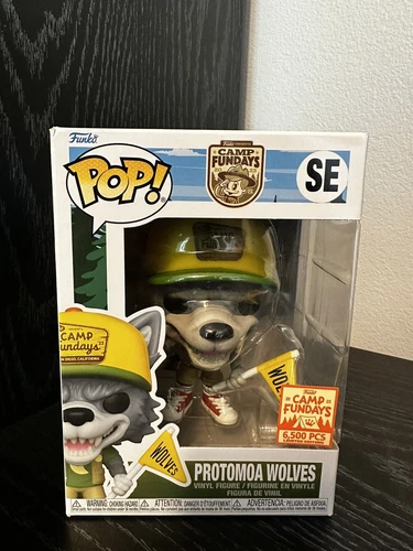 Funko Pop! Protomoa Wolves LE 6500 Camp Fundays 2023 Box Of Fun