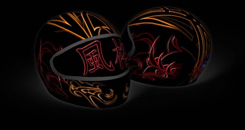 Skullskins Full Face Motorcycle Helmet Cover (40 styles) - Foto 27 di 41