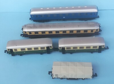 ARNOLD SPUR N 1/160 KONVOLUT PERSONENWAGEN DB