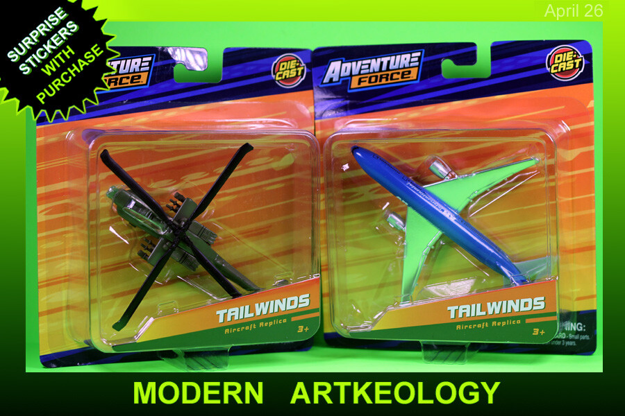 Packs Adventure Force Die-Cast TAILWINDS Aircraft Replica