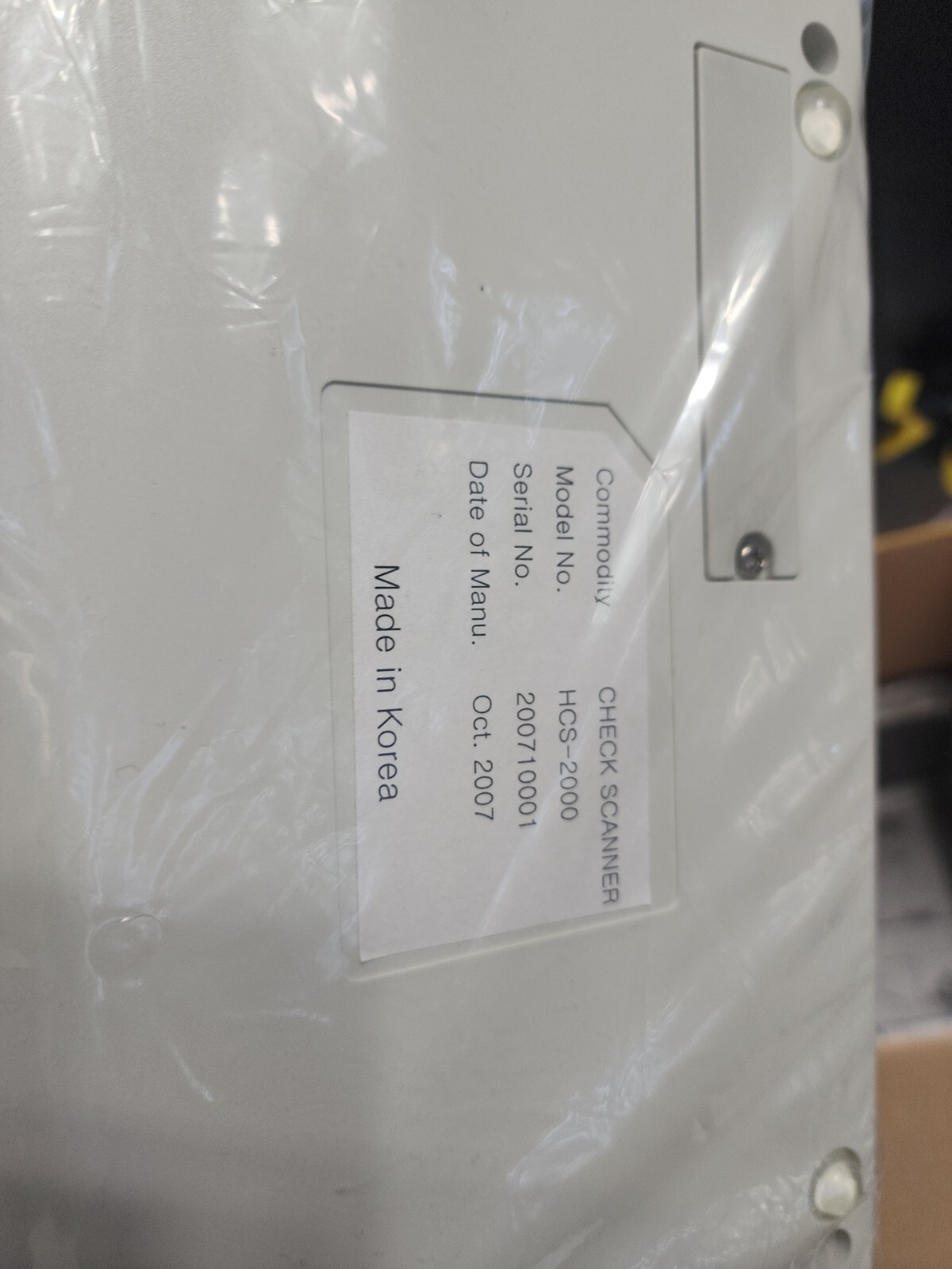 NEW IN BOX HANTLE TRANAX HCS-2000 MINI CHECK SCANNER USB