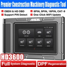 24V Off-Road Diesel Truck Scanner OBD2 For Komatsu John Deere Bobcat CAT Yanma