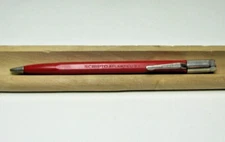 SCRIPTO Atlanta USA Solid Red Mechanical Pencil