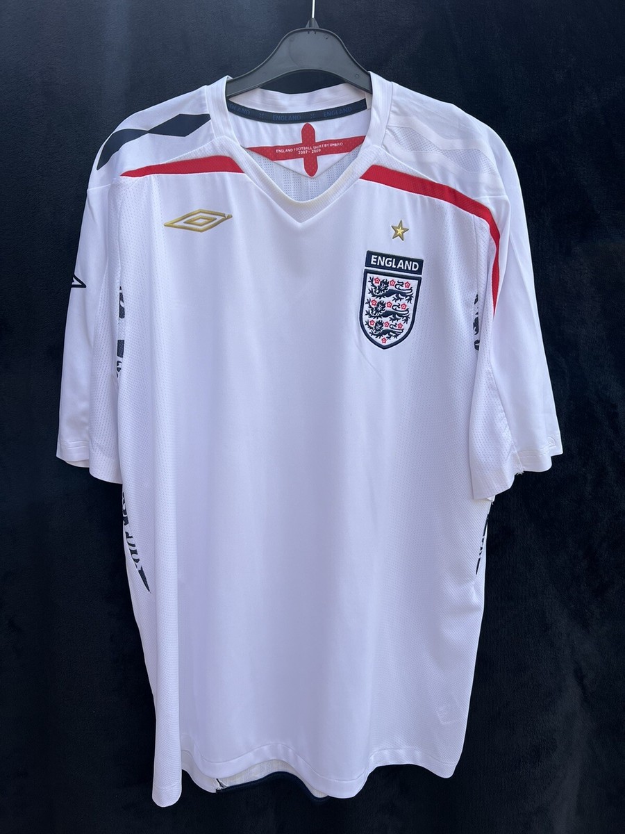England Football Shirt 2007/2009 Home XL | eBay UK