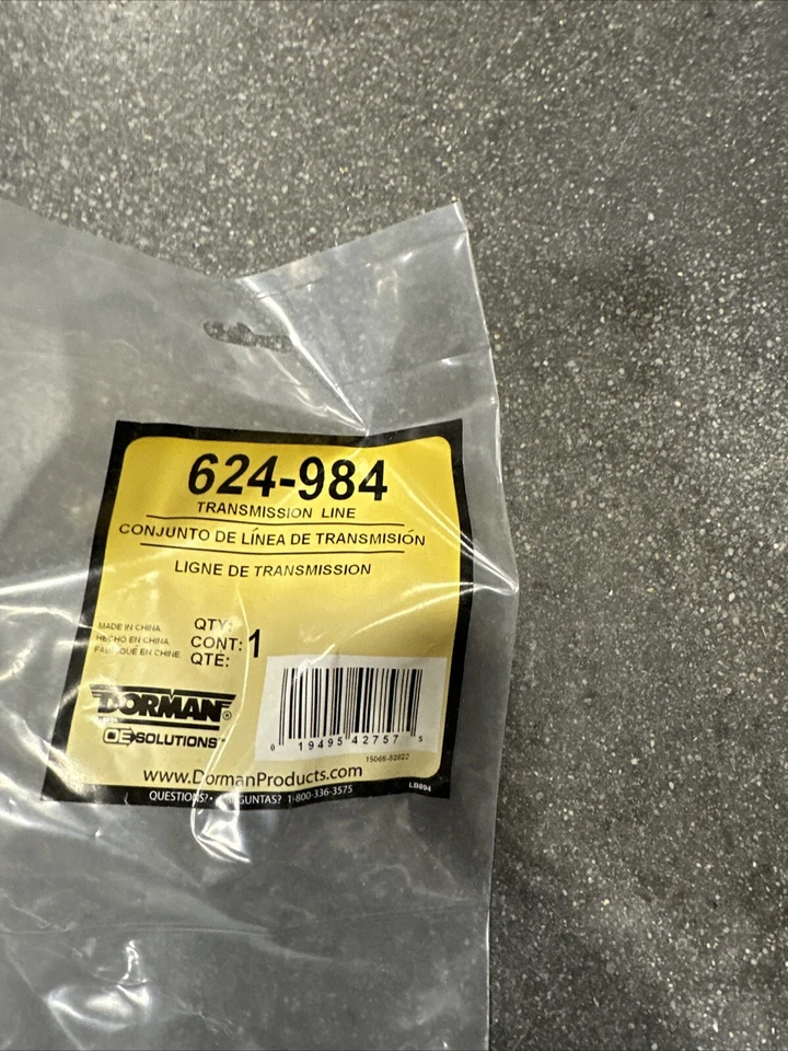 Línea de enfriador de aceite de transmisión Dorman 624-984 para modelos Saturn 91-02 seleccionados Foto 2 de 2