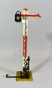 Sémaphore Ancien échelle 1 Par Bing Et Marklin – Pièce De Collection étonnante