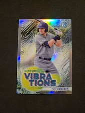 2022 Bowman Baseball Trey Sweeney Virtuosic Vibrations Insert #VV-3 Yankees D1