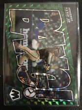 2022 Panini Mosaic Bang! Fernando Tatis Jr. Green Prizm San Diego Padres BG-1