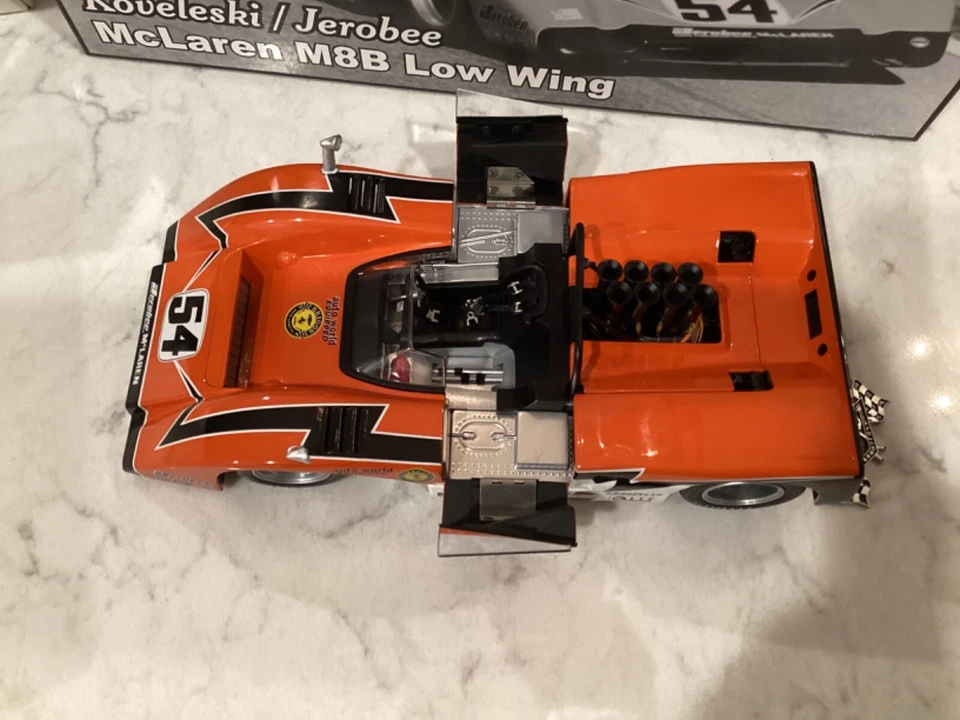 GMP 1:18 Koveleski/Jerobee McLAREN M8B ALA BAJA CAN AM COCHE DE CARRERAS FUNDIDO A PRESIÓN Foto 4 de 4