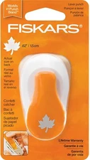 Fiskars Small Lever Punch Maple Leaf Crafts Scrapbooking 124890
