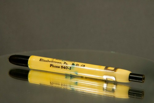 Baum's Home Made Bologna & Dried Beef, Bakelite LISTO Marking Pen 1940's - Picture 5 of 7