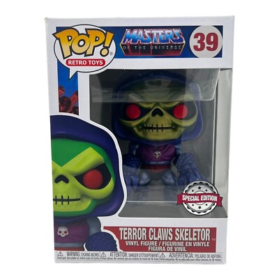 Terror Claws SKELETOR Special! FUNKO POP 39 Masters MOTU - INKgrafiX TOYS A102