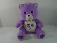 2004 PLAY ALONG--CARE BEARS--11" TALKING SHARE BEAR LOOK 