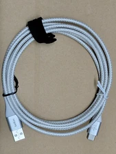 Belkin Boost Charge Braided USB-C Charging Cable 6.6FT - White