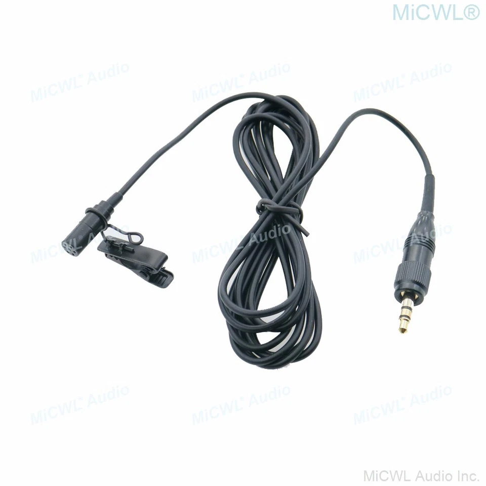ECM1 Lavalier Lapel Microphone For Sony UTX UWP Series Wireless BeltPack Camera - Image 3 of 4