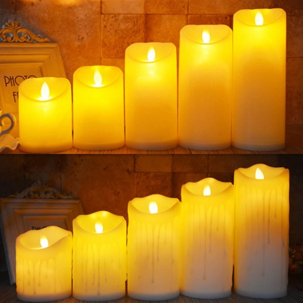 Battery Power Home Decor Candles Lamp Candles Light LED Candle Tea