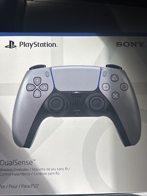 PlayStation 5 PS5 DualSense Wireless Game Controller Sterling Silver
