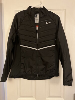 NWT Womens Nike Jacket Aeroloft 800 Down Running Jacket Large
