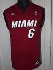 2012-13 NBA Miami Heat  LeBron JAMES #6 (S) Shirt Jersey Maglia Maillot Camiseta