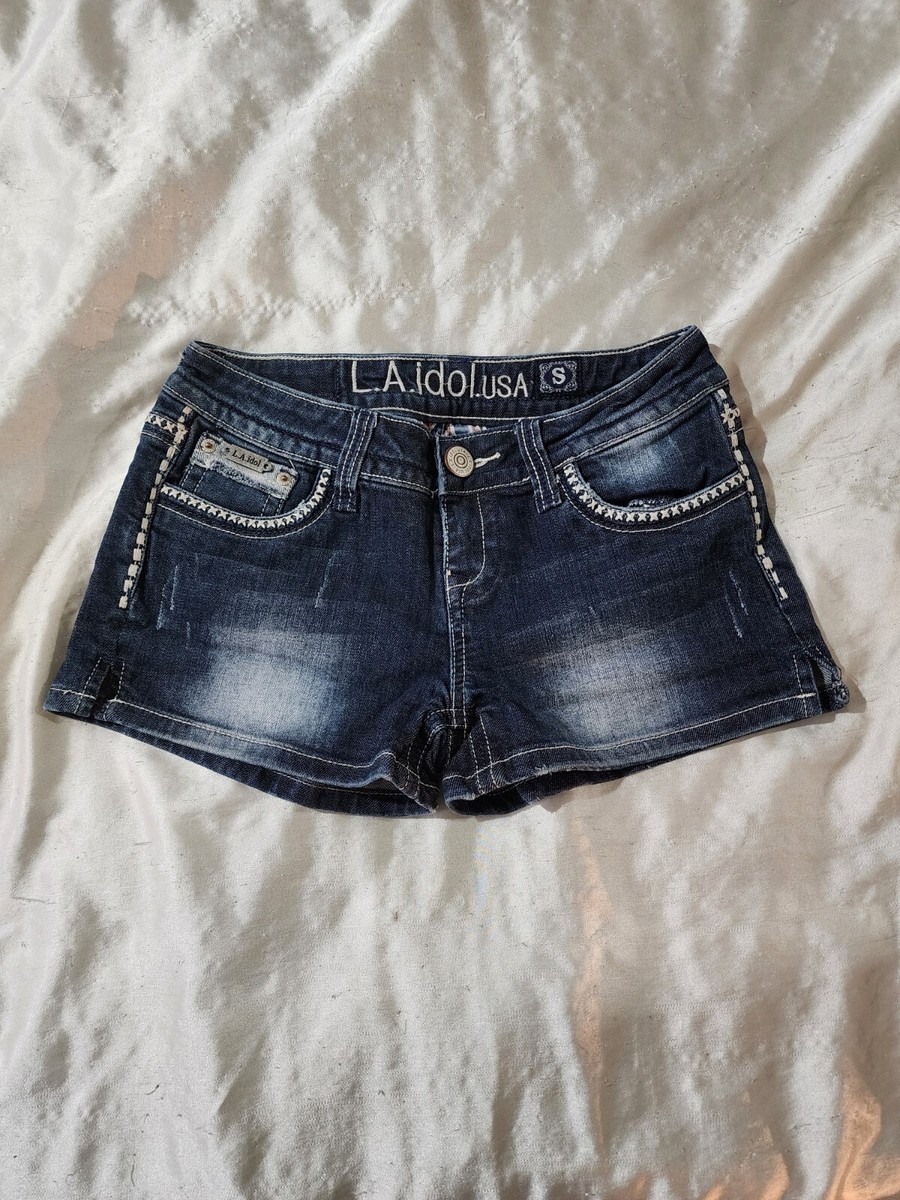 Denim Shorts Amethyst Jeans Plus Size 24 Boot Cut Amethyst Jeans