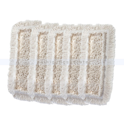 5x50 cm Wischmopp Corridor Eco Wischmöppe, 5-teiliges Reinigungsset Wischset