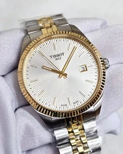 Tissot Ballade Quartz 40mm Silver Dial SS Men's Watch T1564102203100