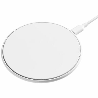 AmazonBasics 5W Qi Certified Wireless Charging Pad - White 