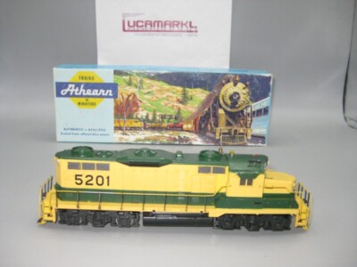Athearn HO 4611 Br GP38-2 (5201) Diesellok, (Teilesatz, montiert) #d629