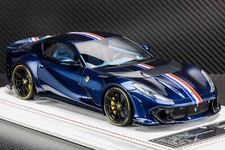 Ferrari 812 Competizione Novitec Blue Davis Giovanni 118 Scale 112 Rare Ferrari 812 Competizione Novitec Blue Davis Giovanni 118 Scale 112 Rare