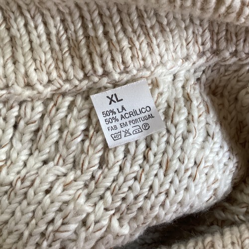knitted poncho women Absolutely Gorgeous On Beautiful Condition xL - Picture 6 of 24